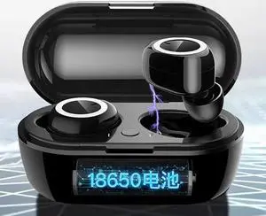 GT1 TWS Fingerprint Touch Bluetooth Earphones, HD Stereo Wireless Headphones,Noise Cancelling Gaming Headset