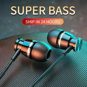 M305 Wired Earphone in-ear Stereo Hifi Gaming Headset with Microphone Headphones Wired for phone fone de ouvido 3.5mm