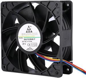 7500RPM DC12V 5.0A Miner Cooling Fan For Antminer Bitmain S7 S9 4-Pin Connector Brushless Replacement Cooler Low Noise