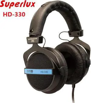 HD-330 audiophile HiFi stereo headphone semi-open dynamic clear sound soft earmuff single-sided gaming headset