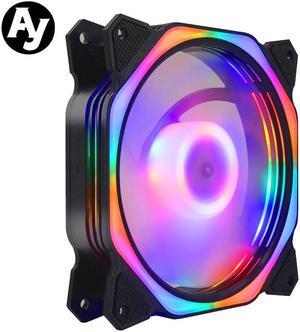 Radiator Cooler PC Case Fan Cooling LED For 120MM Fan Cooling Fan 3pin Quietly Easy Install Cooler Cooling Computer Fan