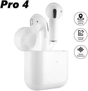 Pro 4 Bluetooth Earphone TWS Wireless Headphones HiFi Music Earbuds Sports Gaming Headset For All Smart Phone