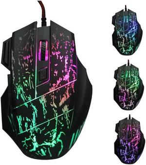 Wired Gaming Mouse 7 Buttons 3200DPI LED Backlight Optical  Mice Laptop PC Computer Mouse Gaming Mouse Gamer