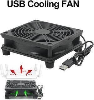 Cooling Fan Durable ABS Quiet Fan For Router TV Fan 5V Box DIY 8cm/9cmm/12cm PC 1200rpm Router Cooling V8G5