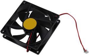 92mm x92mm x 25mm DC 12V 2Pin 65.01CFM Computer Case CPU Cooler Cooling Fan