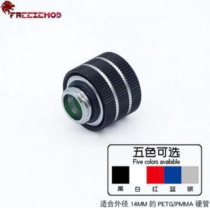 computer pc water cooler fitting anti-off adapter 20kg anti-off 2019 new 14mm hard tube fitting.HYGKN-B14MM