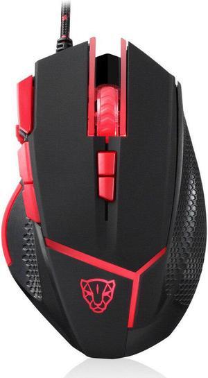V18 Gaming Mouse Adjustable Weight 4000DPI 9 Buttons Programmable Optical Wired Mice for Laptop PC Computer 20Jun12
