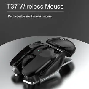 Silent Mouse For Office Desktop Computer Gaming Mice Office 2.4G Mouse 3 File DPI Settings Aluminum Alloy USB Charging