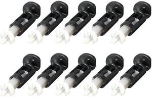 10Pair For CPU Heatsink Mount Pin Plastic Push Screw Cooler Cooling Fan Fastener Mounting Clip for  Socket Accessories