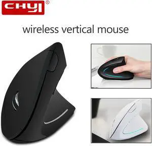 Vertical Optical Mouse 800/1200/1600 DPI Wireless Gaming Mouse Computer Mice with Mouse Mat Mouse Pad for PC Gamer