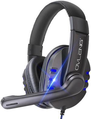 Gaming Headphones For /Nintendo Switch/Xbox One/PC/Phone Adjustable Bass Stereo PC Gamer Headset With Mic