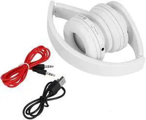 Wireless Headphone Stereo Bluetooth Headset Combo with Mic Support AUX For iPhone Cellphone PC Laptop 3.5mm Audio Jack