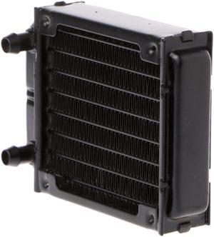 80mm Cooling Aluminum Water Cooler CPU Heatsink VGA Industrial Computer Radiator Tube Exchanger Liquid Accessories GPU Black