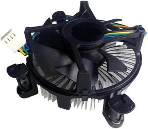 Radiator Quiet Useful Aluminum Accessories Office Computer Components Heatsink Universal Home CPU Fan Cooler For Intel