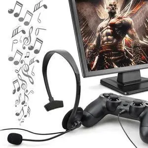 Headset With Microphone Call Center HD Call Handfree Noise Cancelling Headset Gaming 3.5mm Jack For PC /Laptop/Computer
