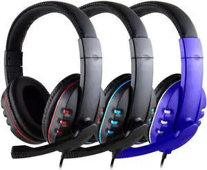 gaming Headphones Gamer Headset Game Earphones with Microphone for PS4 Play Station 4 X Box One PC Bass Stereo PC headset