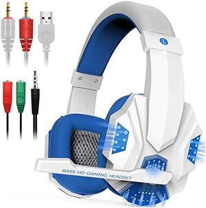 Headsets Big Headphones with Light Mic Stereo Earphones Deep Bass for PC Computer Gamer Laptop New X-BOX Hot Sale