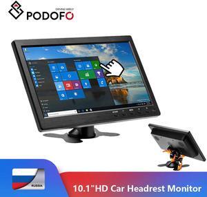 10.1" LCD HD Car Headrest Monitor /VGA/AV/USB/SD TV&PC 2 Channel Video Input Security Monitor Player For Monitoring