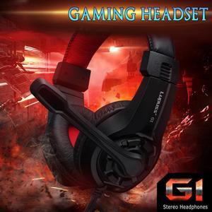 3.5mm Interface Head-mounted Gaming Headset Laptop PC Headset With Microphone Wired Stereo Headset Gaming Headset