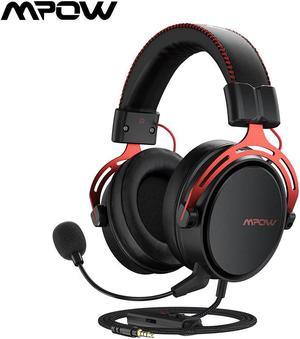 Air II Gaming Headset Wired Surround Sound Gaming Headphones with Detachable Noise Cancelling Mic In-Line Control for PC