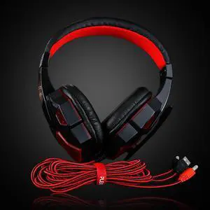 3.5mm Gaming Headphone Gaming Headset Casque Gamer Stereo Headphone With Microphone Mic Led Game Headsets For PC Computer P  S 4