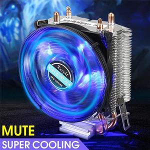 95x95x25mm LED Cooler Cpu Fan Heatsink Copper for Intel LGA775/1156/1155 for AMD AM2/AM2+/AM3 New Computer Cooling Fan For CPU