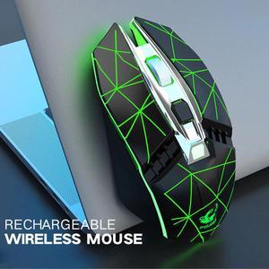 X5 Wireless Silent LED Backlit USB Optical Ergonomic Gaming Mouse professional wireless gaming mouse for computer