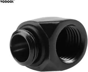 Thread 90 Degree Elbow Adapter Tube Connector for PC Computer Water Cooling System Radiator Hose Water Tube Wholesale