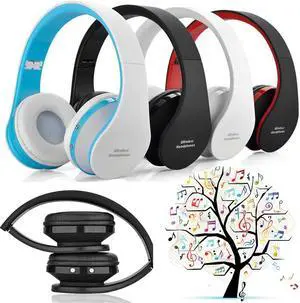 Professional Foldable Blutooth Casque Audio gaming Headset Wireless Headphone Big Earphone With Mic for phone computer