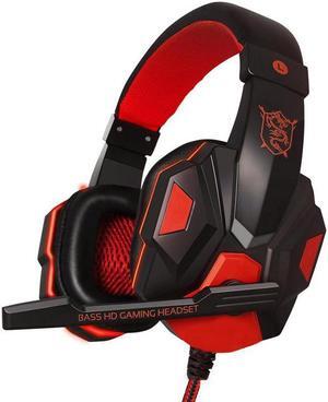 Gaming Headset Headphone Earphone with MIC noise isolation for PS4 PC Xbox One iphone 8 8plus 3.5mm wired Headphone Gamer