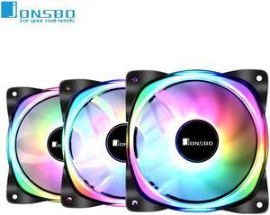 FR-701 Computer PC Case ARGB Fan 120mm 9 Blades Addressable RGB LED 5V 3Pin PWM Chassis Computer Cooler CPU Cooling Fans