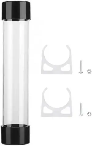 Cooler 240mm 150mm 100mm Transparent Cylindrical Computer  Cooling Set  Tank with G1/4 female thread