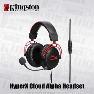 Gamer Headphone HyperX Cloud Alpha Limited Edition E-sports headset microphone Gaming Headset Mobile Wired Wire Control