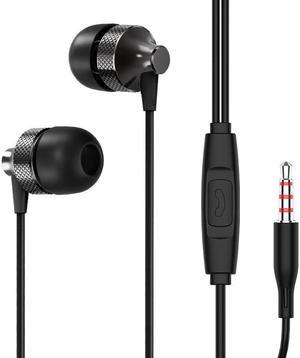 3.5 Mm Headphone Heavy Bass Earphones For Headset Gamer With Mic Noise Reduction General-purpose Metal Gaming Headset