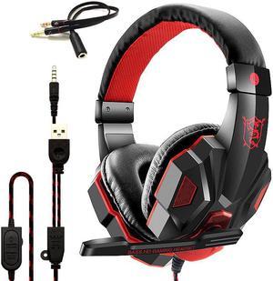 Gaming Headphones for PS4 Headphones with Microphone for  PS4 PS3 for Nintend switch for Xbox one Earphone for PC