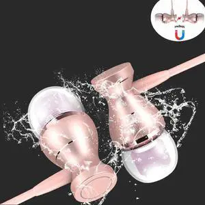 Earphone Wired Magnetic Gaming Headset Stereo for Ritmix RMP-390 RMP-450 / Roverbook NAUTILUS V201VHB fone de ouvido