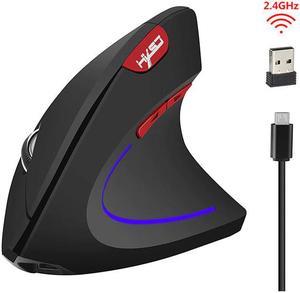 Wireless Gaming Mouse 2.4G Ergonomic Vertical Mouse 800/1600/2400DPI Computer 5D Optical Mice Mause  For PC Laptop