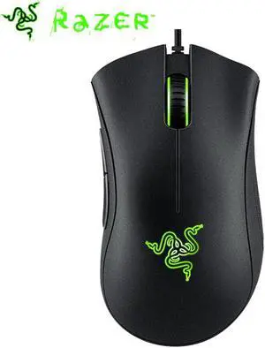 DeathAdder Essential Wired Gaming Mouse Mice 6400DPI Optical Sensor 5 Independently Programmable Buttons Ergonomic Design