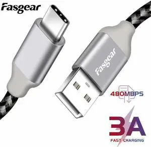 USB Type C Cable Fast 3A Charging C Cable Charger  Cabo Usb Cable C For Redmi   Mole Phone Cable