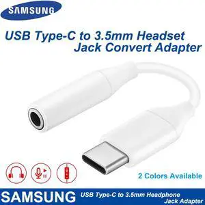 100%  USB Type C Male To 3.5mm Earphone AUX Audio Cable USB C to 3.5 Adapter Converter For Galaxy A60 A6S A80 Note 10 Pro