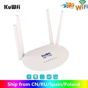 4G LTE Router 150Mbps CAT4 Wireless CPE Routers Unlocked Wifi Router 4G LTE FDD/TDD RJ45Ports&Sim Card Slot Up to 32users