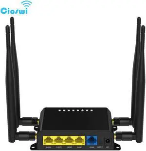 3g 4g Lte Modem Router Wifi mobile router 12v With Sim Card Slot Firewall VPN Router Wireless 300Mbps  128MB Openwrt