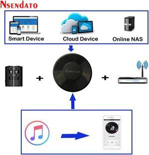 M5 DLNA Airplay Adapter Wireless Wifi Music Audio Streamer Receiver Audio Music Speaker For Spotify Multi Room Streams