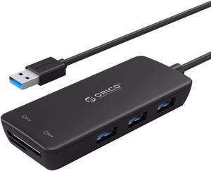 Multifunction 3 Port USB 3.0 HUB With /TF Card Reader Memory Card Reader HUB Adapter H3TS Passive for PC Win Vista Mac