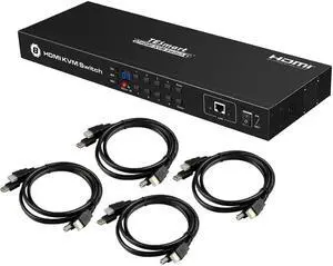 Just for you KVM Switch 8 Ports 8 In 1 Out 4K@30Hz Black Friday,Carnival Together