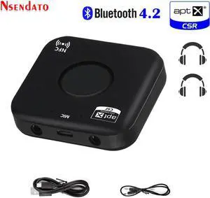 Wireless Bluetooth 4.2 Audio Receiver Adapter B7 Plus CSRA64215 Wireless Bluetooth Music Receiver aptx low latency 3.5mm Car Aux