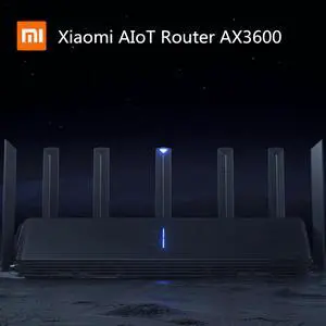 AIoT Router AX3600 WiFi 6 5G 600Mb Dual-Band 2976Mbs Gigabit Rate Qualcomm A53 External Signal Amplifier Router