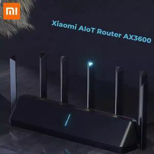 Original Mi  AIoT Router AX3600 Gigabit Wifi 6 5G 2.4G Wi-fi Dual-Band 2976Mbs Gigabit Rate AIoT  512MB RAM Miwifi app