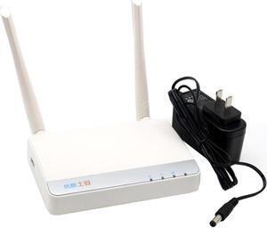 MT7620A 802.11n 300Mbps Wireless Mini WiFi Router + 2*5dBi WiFi Antenna with USB/MicroSD Slot OPENWRT/DDWRT 128MB Ram/32MB Rom