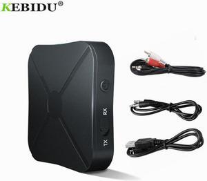KN319 Bluetooth 4.2 Receiver Transmitter 2 IN 1 Wireless Bluetooth Adapter Audio With 3.5MM AUX Audio For Home TV MP3 PC